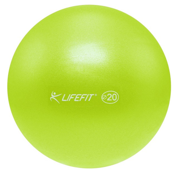 Míč OVERBALL LIFEFIT 20cm, světle zelený