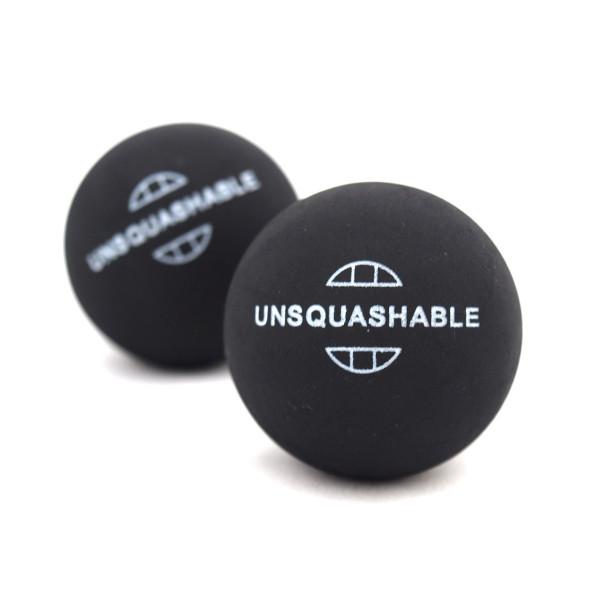 Squashové míčky UNSQUASHABLE - 2ks - žlutá tečka