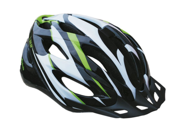 Cyklo helma SULOV SPIRIT, vel. M, černo-zelená