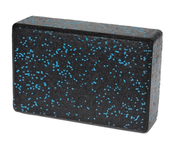 XQMAX Blok na jógu 15 x 23 cm černá / modrá KO-8CS000280modr