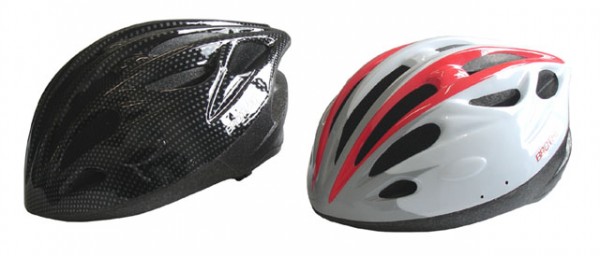 ACRA CSH31M bílá/černá cyklistická helma velikost M (55-58cm) 2015