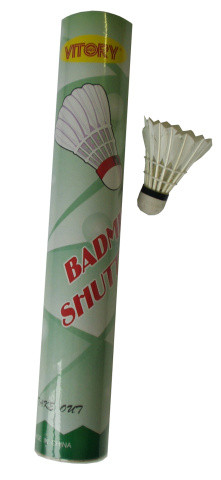 ACRA G11201 košíčky badmintonové péřové 12ks