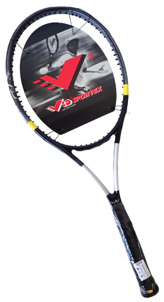 ACRA G2418ZL Pálka tenisová 100% grafitová - žluto-černá