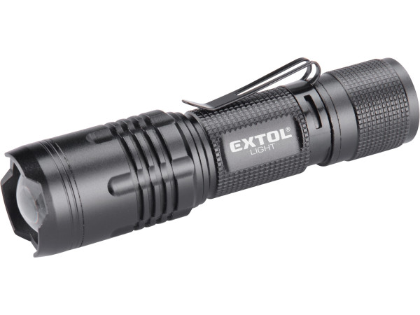 Extol Light 43143 svítilna 400lm, zoom, USB nabíjení, CREE XTE 5W