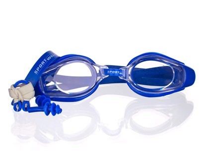 SPORTWELL Plavecký set dětský - obsahuje plavecké brýle, ucpávky do uší, klip na nos